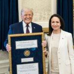 Donald Trump Given Nobel Peace Prize By Venezuela’s Machado