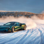 Learning the limits of stability control on a frozen lake in a McLaren