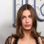 Hailey Bieber Brings the Naked Dress Down Under