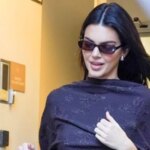 Kendall Jenner Pulls Off the Milanese Shawl