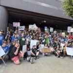WGA West’s Members Join Staff Union’s Picket Line