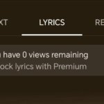 YouTube Music starts putting lyrics behind a paywall