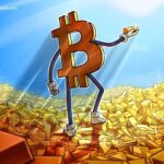 Bitcoin Dips to $69,500 But Avoids Six-Week Lows Seen on Gold