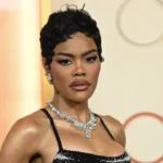 Teyana Taylor’s “Graphic Siren Eye” Is Spring’s Coolest Makeup Trend at the 2026 Oscars