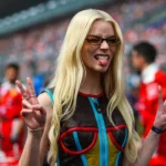 Anya Taylor-Joy Goes Hell for Vintage Leather at the F1 Grand Prix