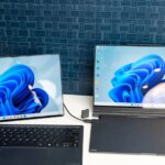 Lenovo made a Franken-laptop with modular ports and a second screen