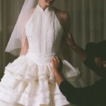 The Bride Wore a Custom Christopher John Rodgers Gown to Her New Year’s Eve Wedding in Brooklyn