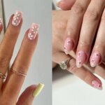 44 Easy Flower Nail Designs to Try This Spring