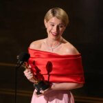 Jessie Buckley Celebrates ‘Hamnet’ Win On U.K. Mother’s Day