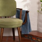 This chair gives half-worn clothes a home