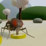 This is not a fly uploaded to a computer