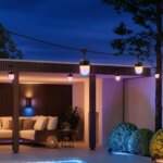 Every bulb on Govee’s new outdoor string lights can display multicolor effects